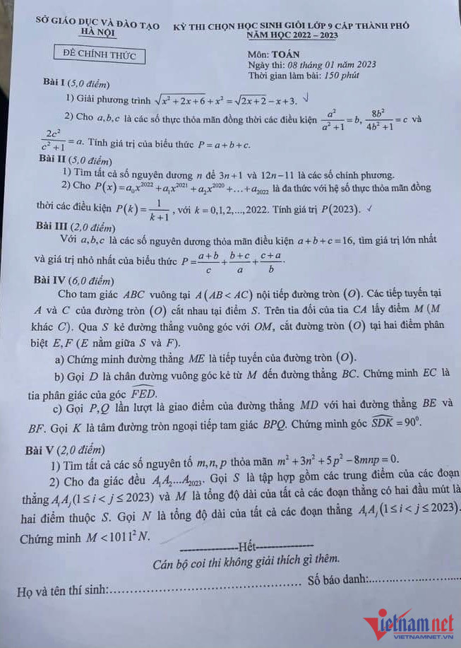 Các Nguyên Tắc Vàng Khi Giải Đề Thi Học Sinh Giỏi