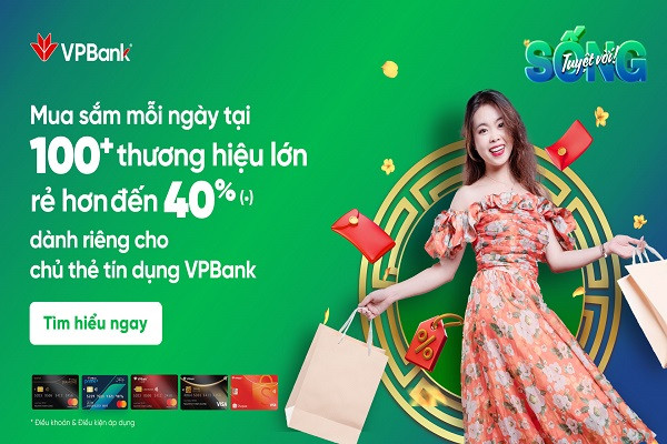 VPBank ‘mở tiệc’ ưu đãi lớn mùa lễ hội