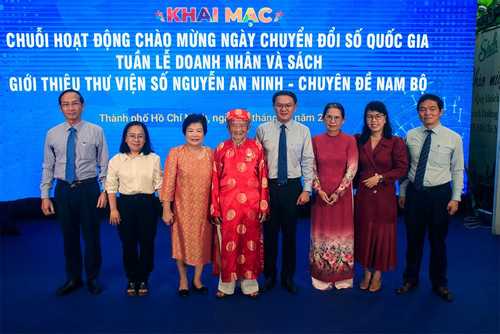 Ra mắt Thư viện số Nguyễn An Ninh và Doanh nhân Việt Nam
