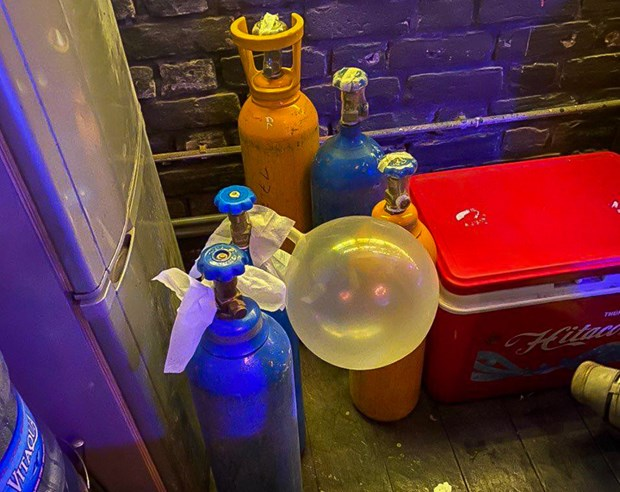 Unauthorised use of Nitrous Oxide on patients not permitted
