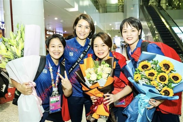 Vietnam’s sports delegation brings home 27 medals from ASIAD 19 hinh anh 1