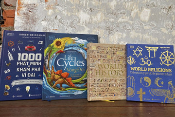 4 cuốn sách khám phá khoa học, lịch sử và tự nhiên