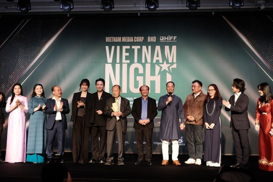 The HCMC International Film Festival (HIFF) 2024 is presented at the Vietnam Night in the Busan International Film Festival 2023 in Busan, Korea on October 9. ảnh 1