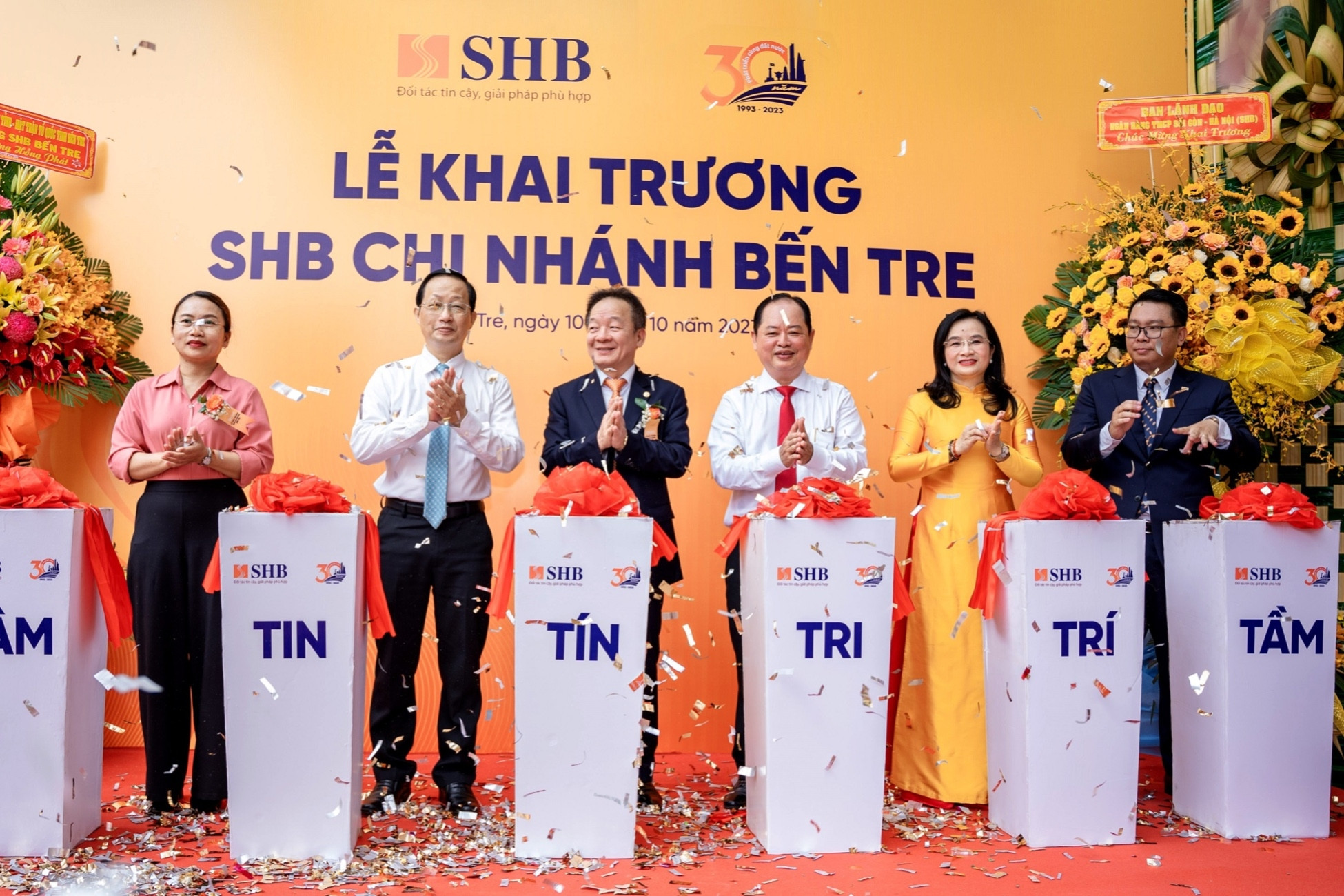 Ngân hàng SHB khai trương chi nhánh ở Bến Tre