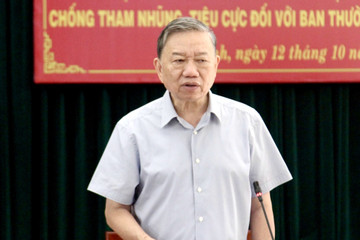 Bộ trưởng Tô Lâm: Phòng ngừa tham nhũng, tiêu cực nhưng không được gây khó khăn