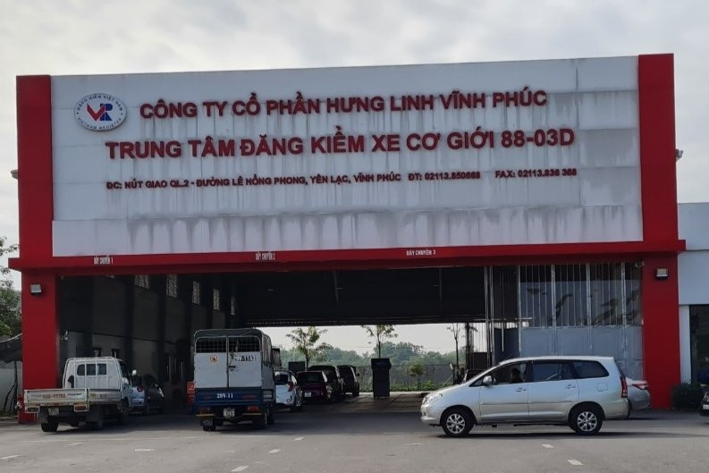 Công an Vĩnh Phúc tìm người liên quan vụ nhận hối lộ tại trung tâm đăng kiểm