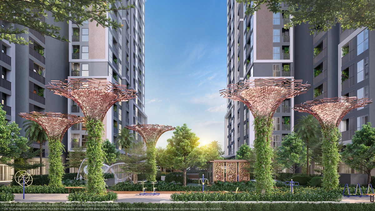  The Canopy Residences với cảm hứng Singapore qua hình ảnh cây ánh sáng bất diệt