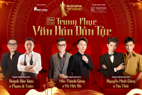 Hoa hậu Quốc gia Việt Nam 2023: lộ diện 6 mentor cho phần thi trang phục dân tộc