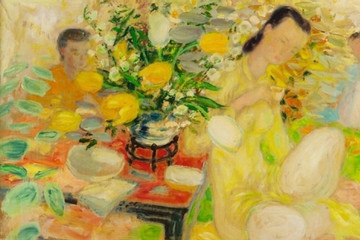 Vietnamese paintings set to be auctioned in France