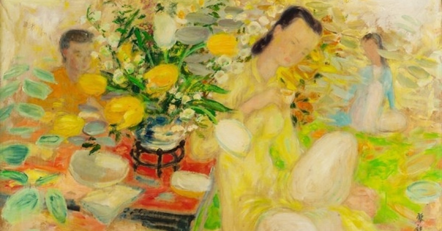 Vietnamese paintings set to be auctioned in France
