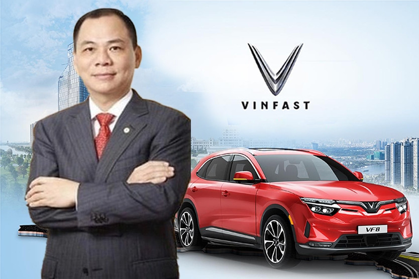 Cổ phiếu VinFast tăng, taxi điện của ông Phạm Nhật Vượng lấn sân sang Đông Nam Á