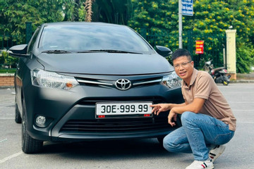 Toyota Vios biển ngũ quý 9 từng gây sốt với giá 3 tỷ nay chỉ còn 395 triệu đồng