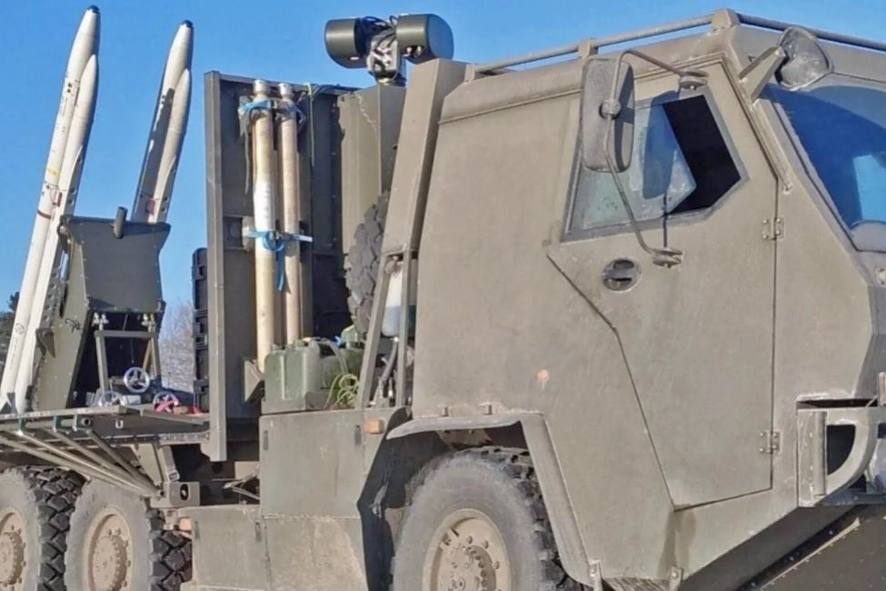 Video hệ thống phòng không AIM-132 ASRAAM của Ukraine bắn hạ UAV Nga