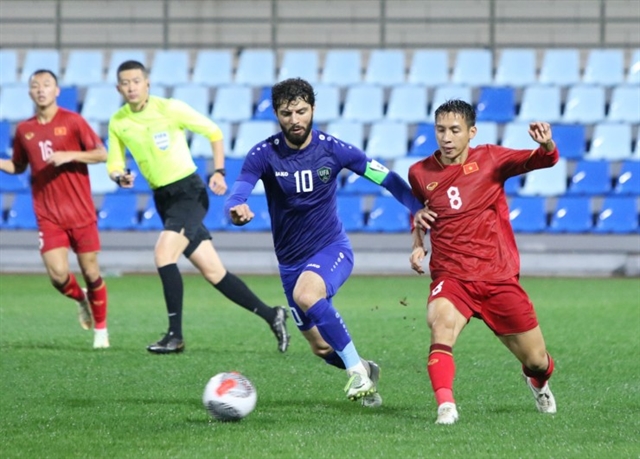 Vietnam loses to Uzbekistan in crowdless friendliness