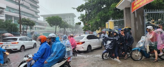 Da Nang City has suffered from downpours triggering deluge. ảnh 1