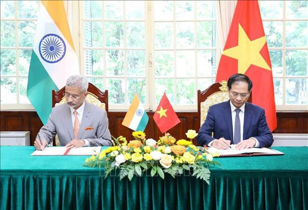 Vietnam, India hold 18th meeting of joint committee for cooperation hinh anh 1