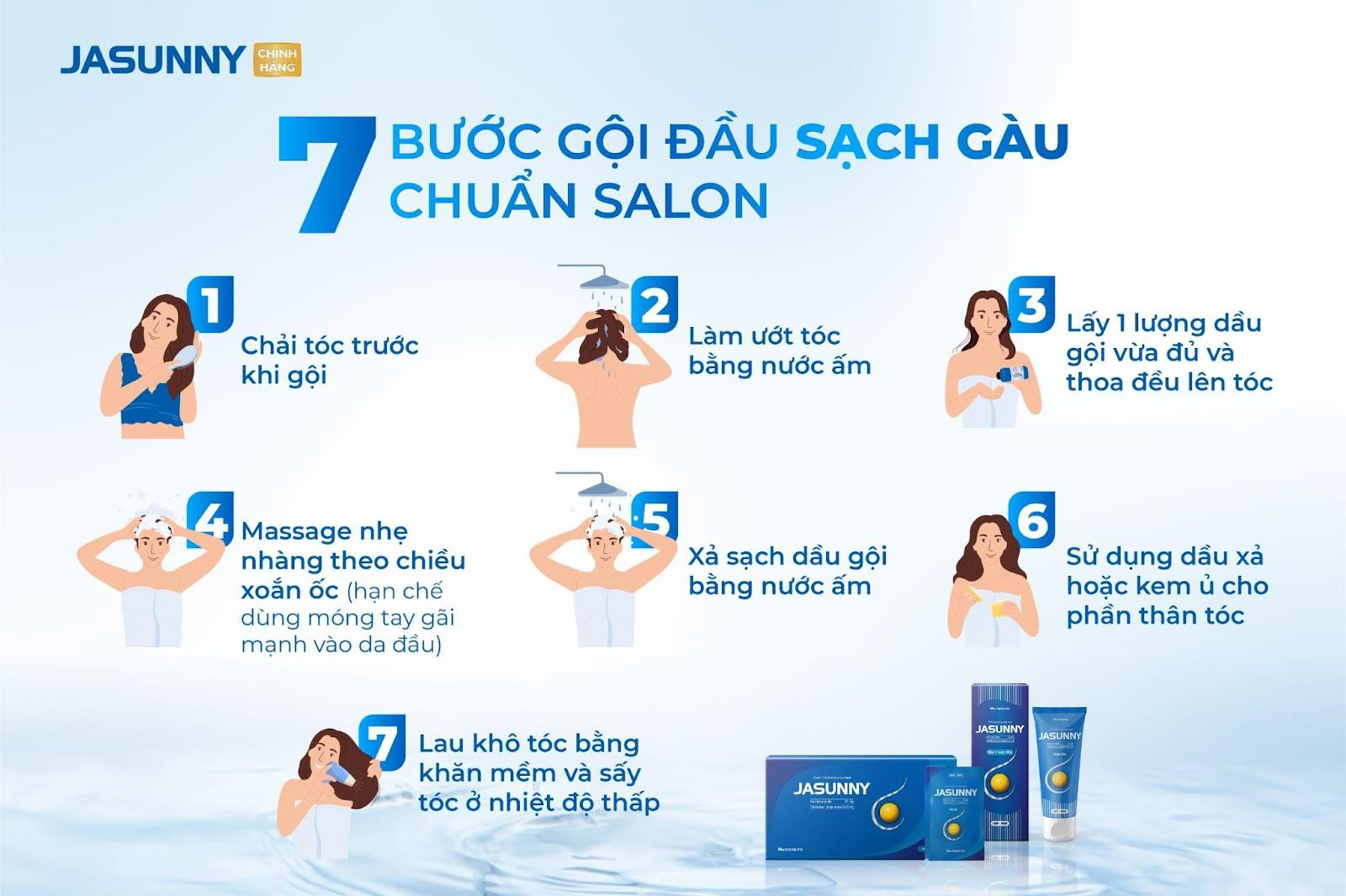 3 cách gội đầu cải thiện gàu ngứa tại nhà