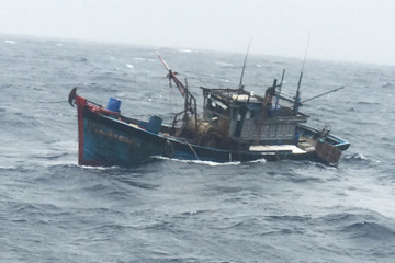 Tàu cá bị sóng đánh chìm, 15 ngư dân mất tích