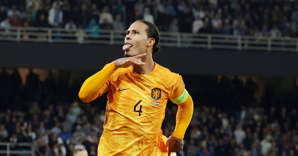Liverpool captain Van Dijk helped the Netherlands win in 'the last ...
