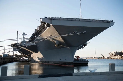 Cận cảnh USS Gerald R. Ford, tàu sân bay lớn nhất của Mỹ