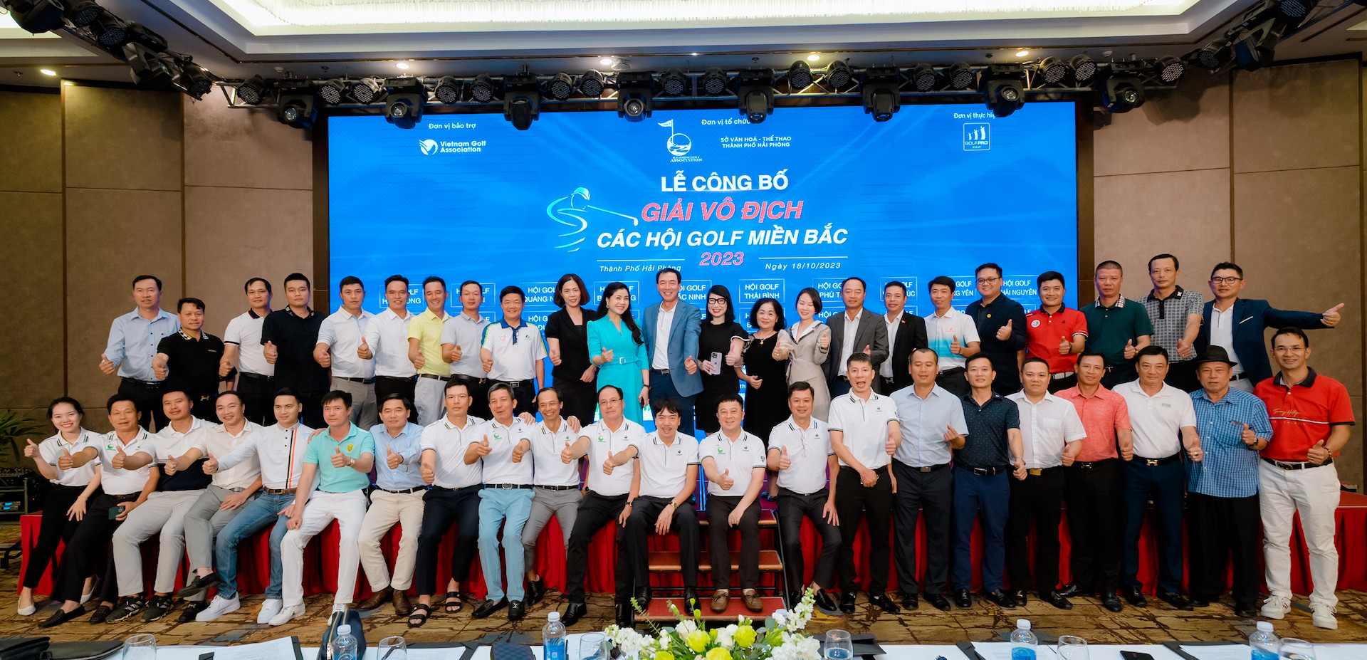 Hơn 300 golfer dự giải vô địch các hội golf miền Bắc 2023