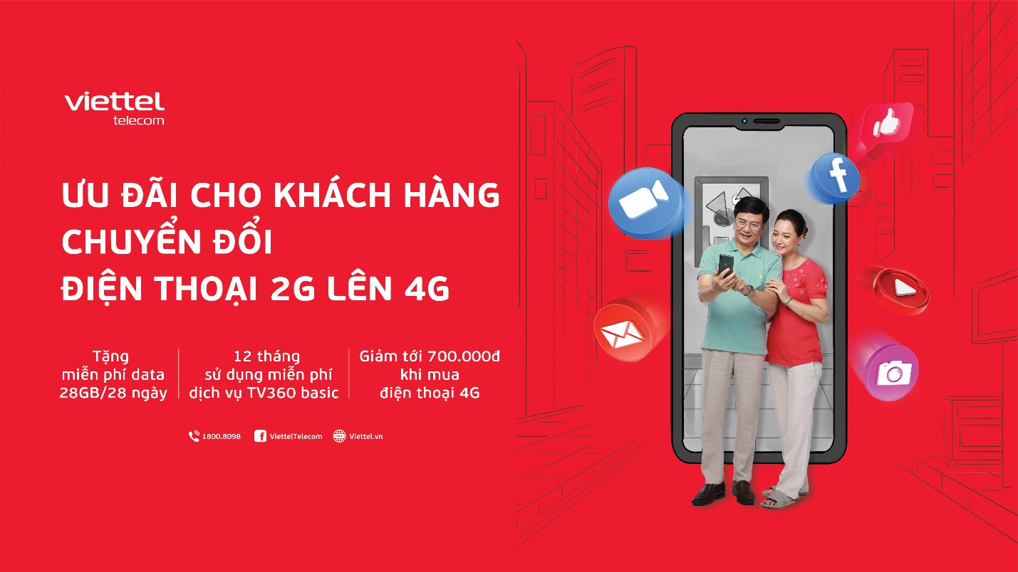 Viettel Telecom tung nhiều ưu đãi hưởng ứng ngày chuyển đổi số quốc gia