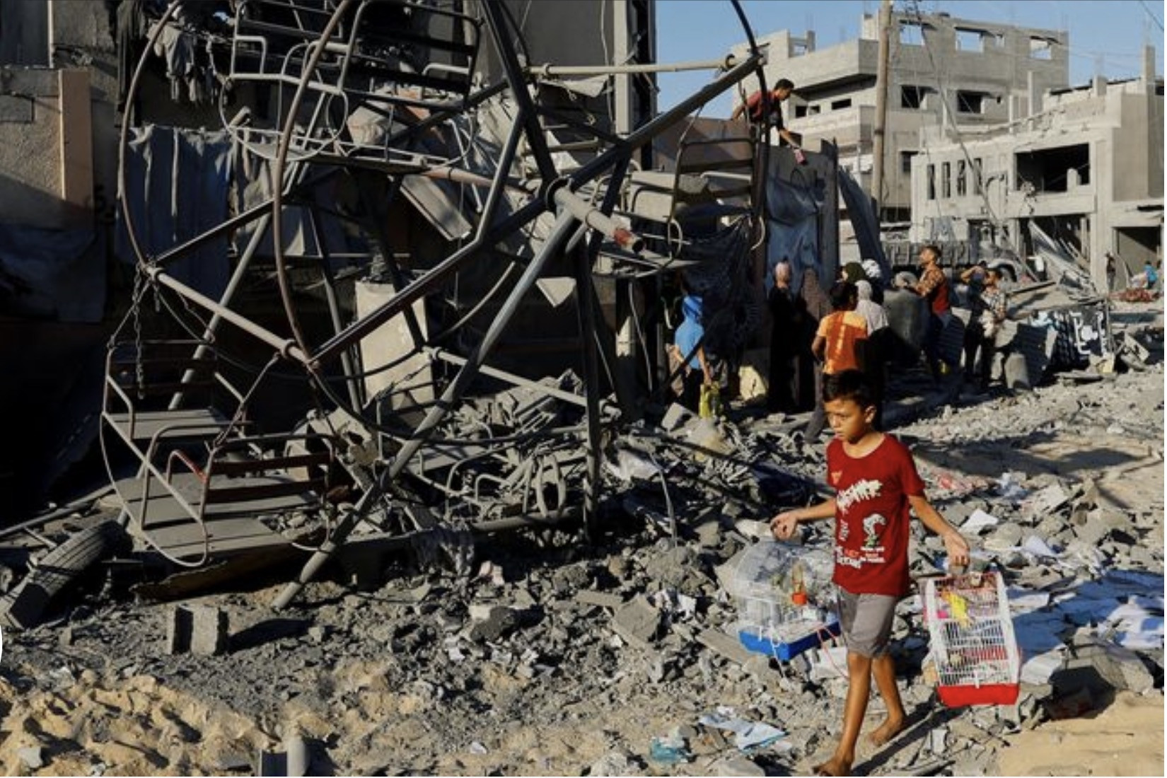 Israel cho phép đưa viện trợ vào Gaza theo yêu cầu của Mỹ
