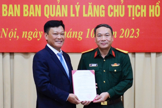 Đại tá Phạm Hải Trung làm Trưởng Ban Quản lý Lăng Chủ tịch Hồ Chí Minh