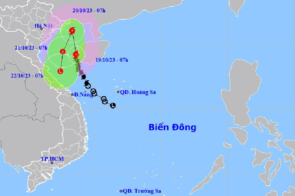 storm sanba enters gulf of tonkin picture 1