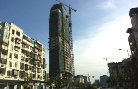 Bộ Xây dựng nói về loạt vấn đề tại dự án Thăng Long Tower ở Hà Nội 