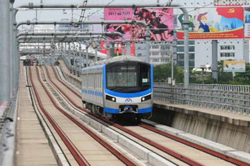 Chủ đầu tư xin gia hạn thời gian thi công dự án metro số 1 TP.HCM