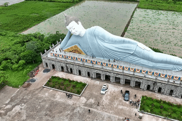 Đến ngôi chùa nổi tiếng Sóc Trăng, chiêm ngưỡng tượng Phật nằm lớn nhất Việt Nam