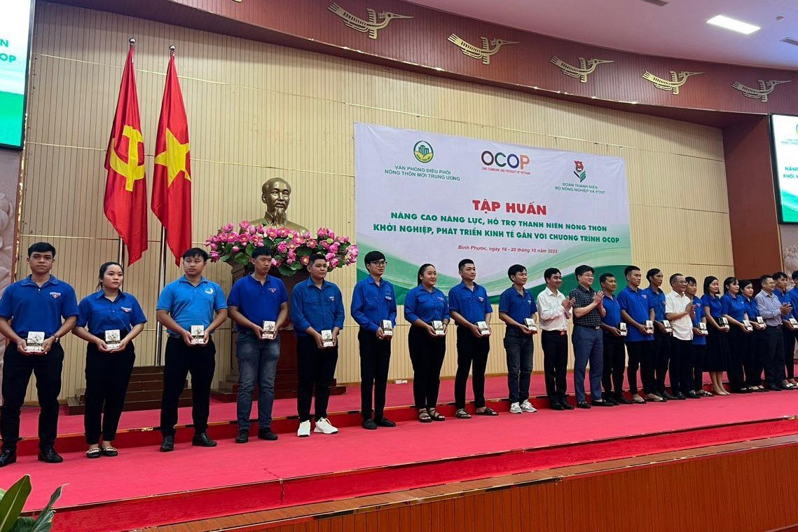 Nâng cao năng lực, hỗ trợ thanh niên nông thôn khởi nghiệp gắn với chương trình OCOP