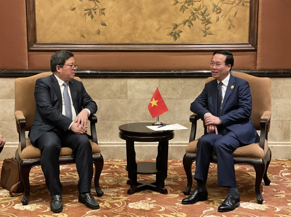 president thuong hosts chinese group leaders in beijing picture 2