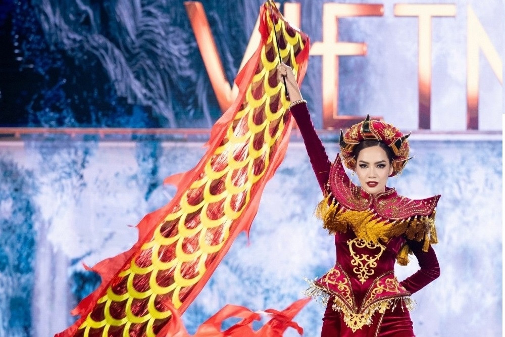 Beauties wow in traditional costume at Miss Grand International 2023