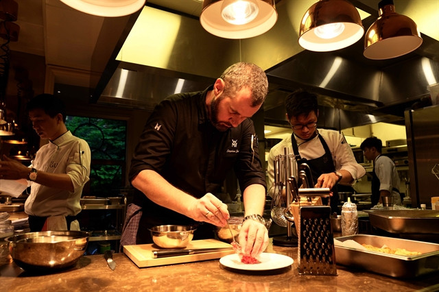 Acclaimed chef uses Vietnamese ingredients to amaze connoisseurs