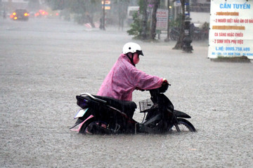 Miền Trung lại có đợt mưa lớn, tâm điểm Quảng Bình - Đà Nẵng