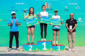 Giải marathon Hành trình xanh Phan Thiết 2023 kết thúc tốt đẹp