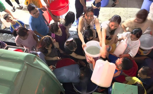Hanoi faces widespread domestic water shortage