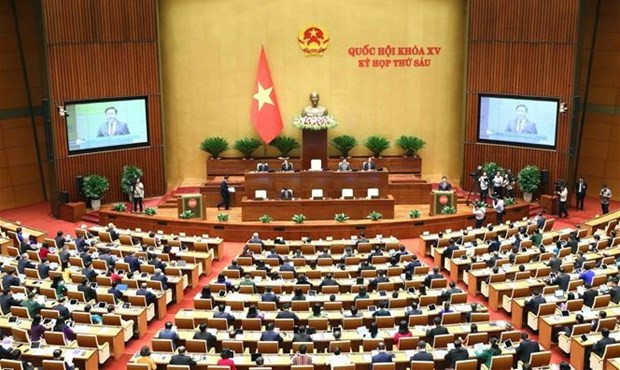 Sixth session of 15th-tenure National Assembly opens hinh anh 1