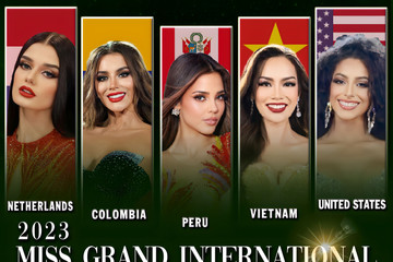 Các ứng viên sáng giá ngôi vị Miss Grand International 2023