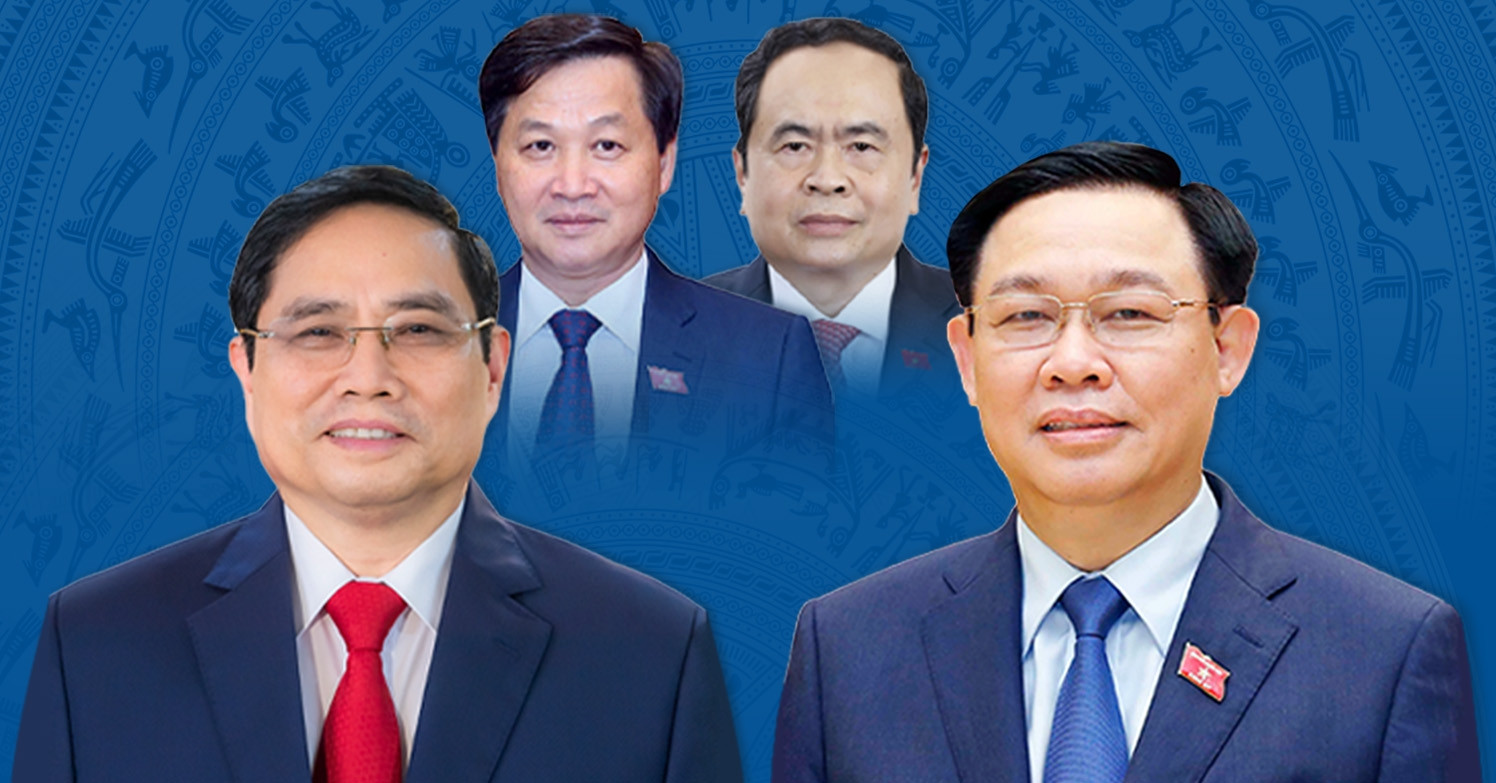 Danh sách 44 người được Quốc hội lấy phiếu tín nhiệm