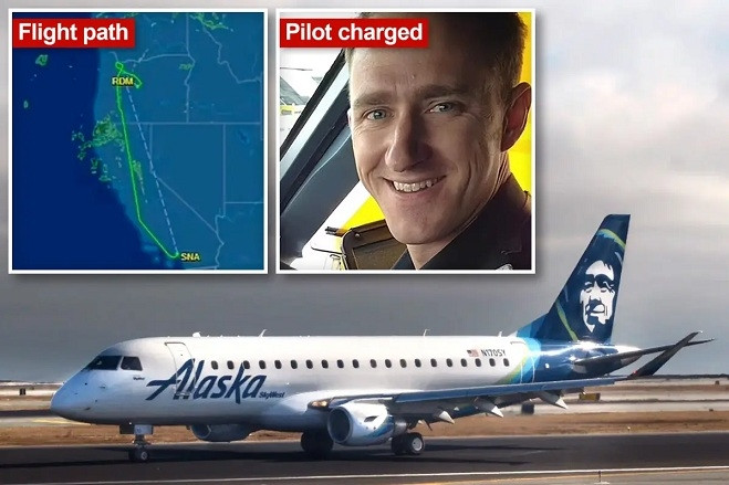 Máy bay chở khách suýt gặp nạn vì phi công âm mưu tắt động cơ giữa trời