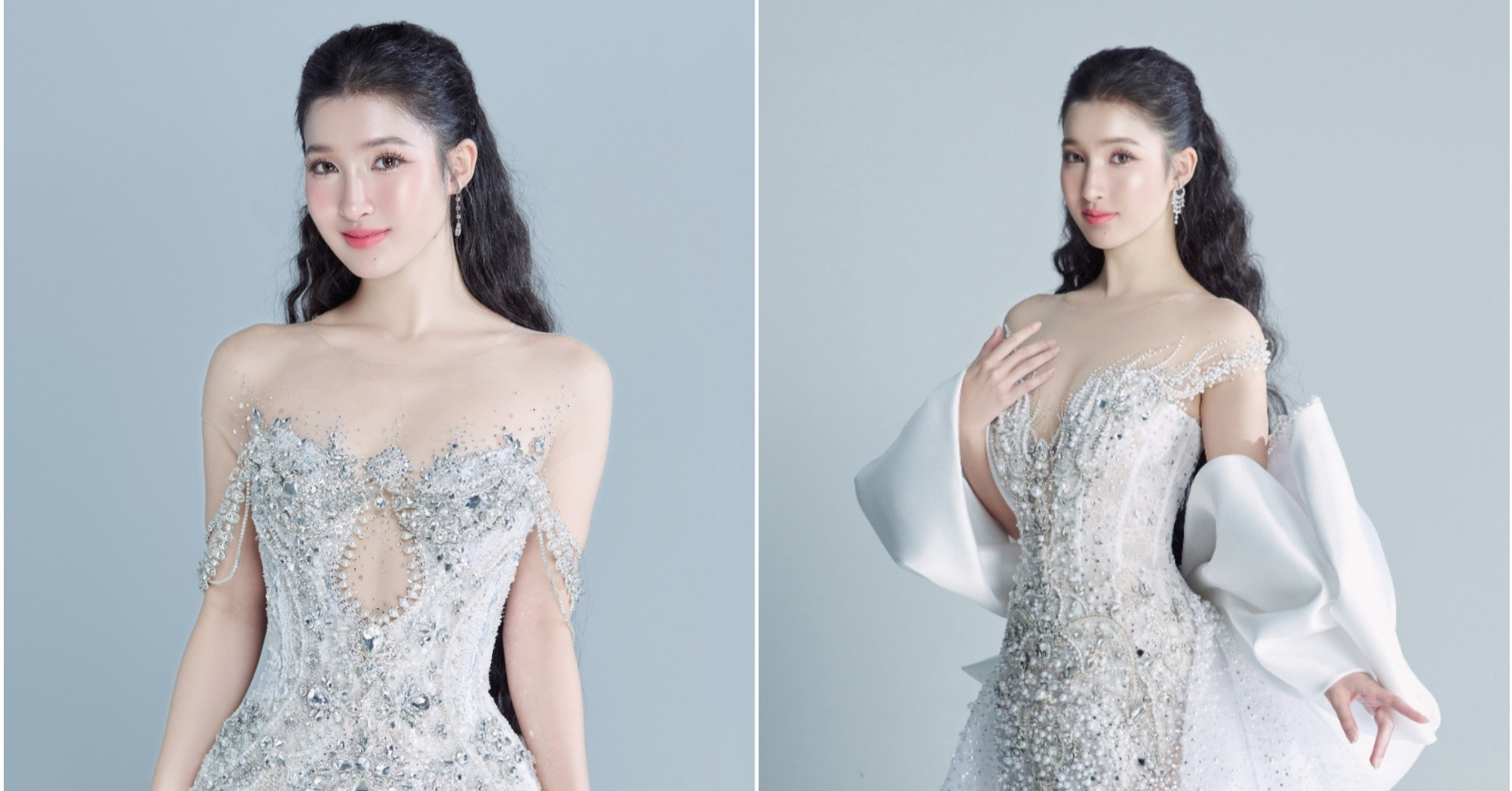 Miss International Vietnam Phương Nhi và Nhà thiết kế Phạm Đăng Anh Thư