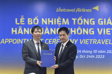 Sếp cũ Bamboo Airways làm Tổng giám đốc Vietravel Airlines