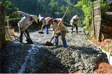 Bình Định: Kéo dài thời gian thực hiện bê tông hóa giao thông nông thôn 2023