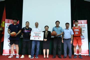 Hấp dẫn giải bóng rổ Báo Thiếu niên Tiền Phong và Nhi đồng 2023/2024