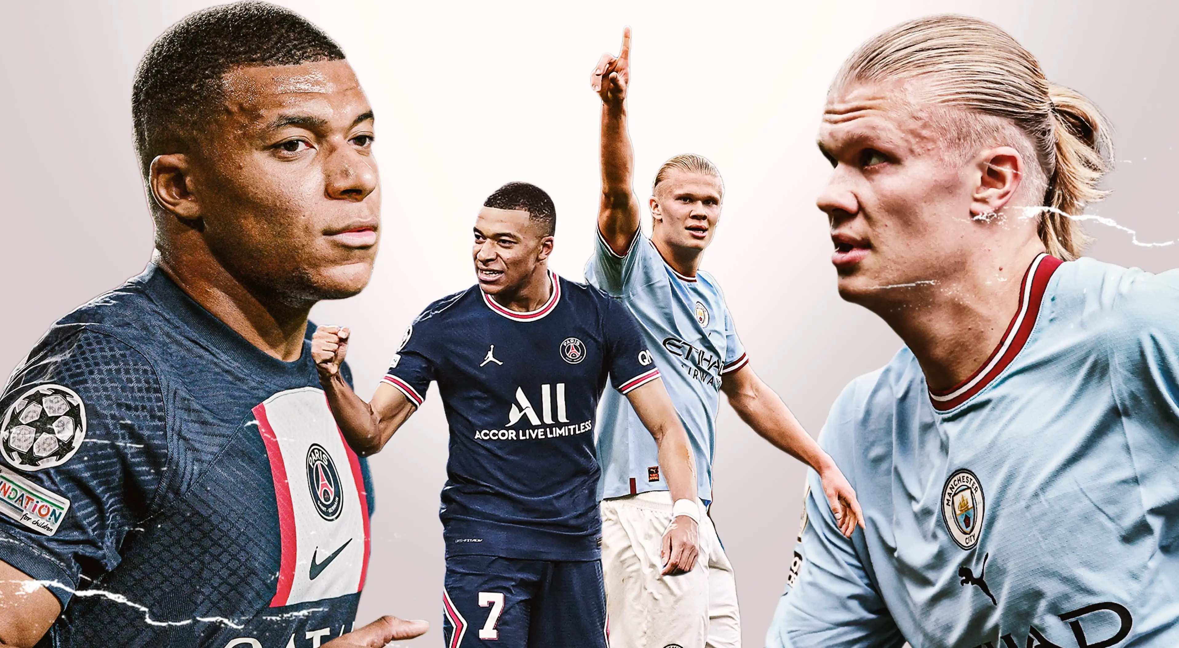 Haaland phá kỷ lục ấn tượng của Mbappe tại Champions League