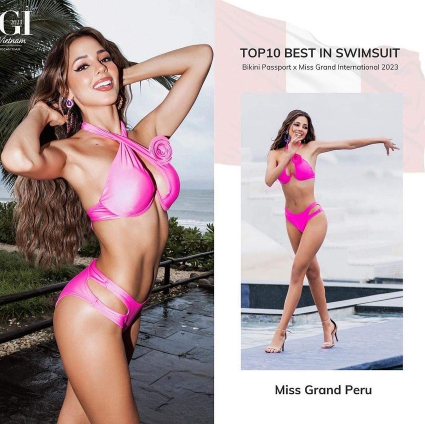 Vẻ đẹp nóng bỏng của tân Miss Grand International 2023