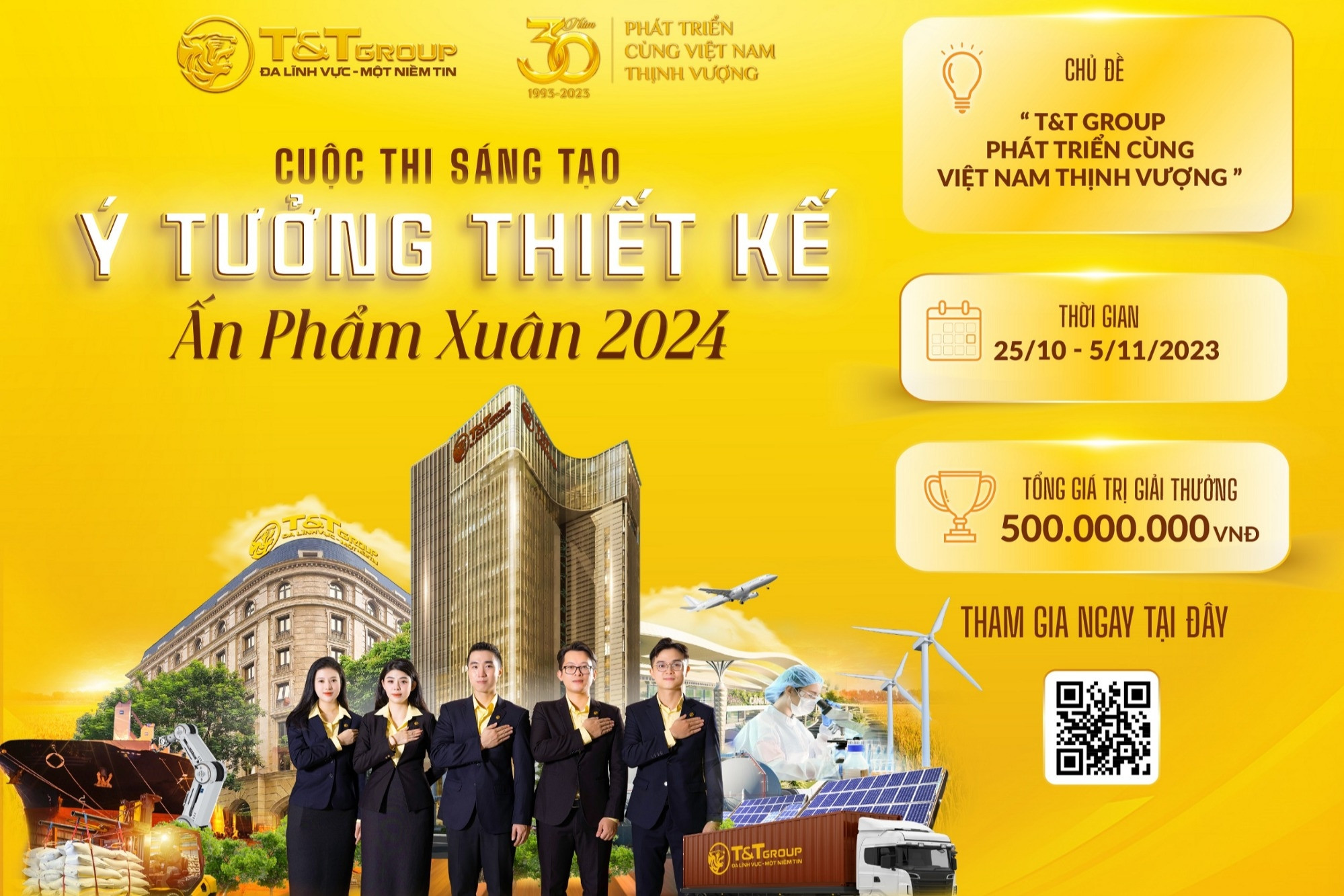 T&T Group phát động cuộc thi thiết kế ấn phẩm Xuân 2024